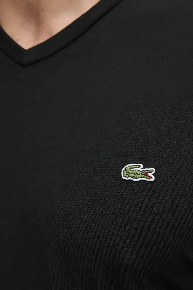 Lacoste T-shirt Uomo Nero 3426582 miniatura 5