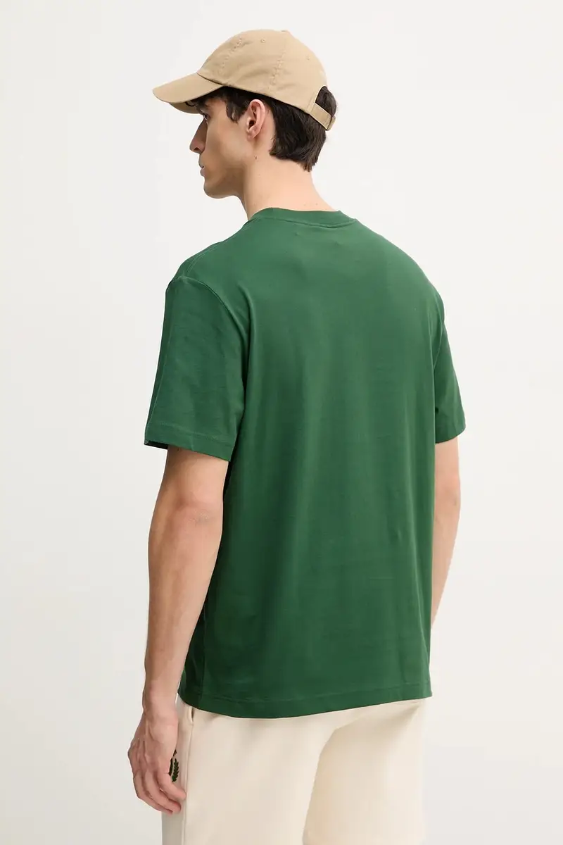 Lacoste T-shirt Uomo Verde 3427761 miniatura 3
