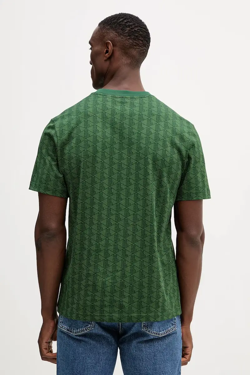 Lacoste T-shirt Uomo Verde 3121836 miniatura 3