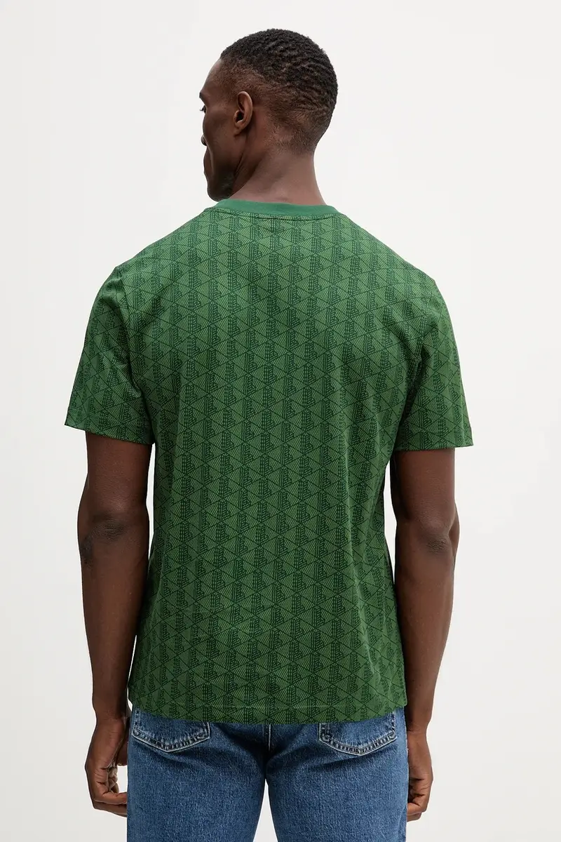 Lacoste T-shirt Uomo Verde 3427793 miniatura 3