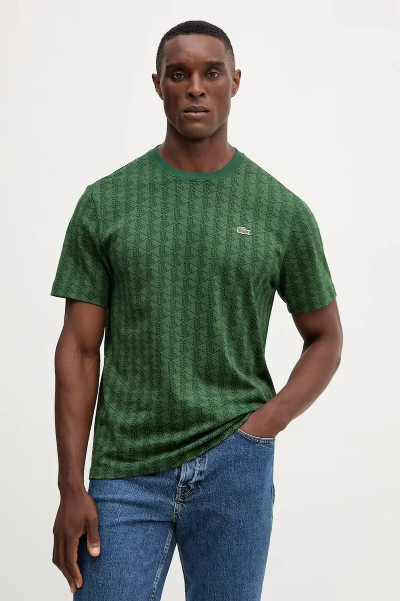 Lacoste T-shirt Uomo Verde 3427793