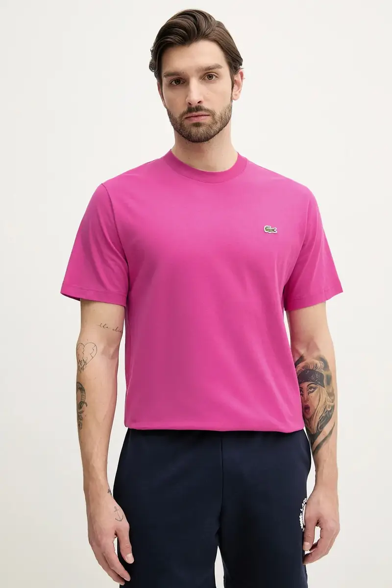 Lacoste T-shirt Uomo Rosa 2809892