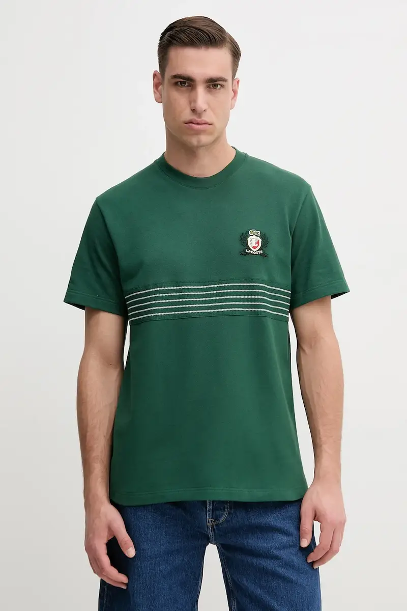 Lacoste T-shirt Uomo Verde 2236359