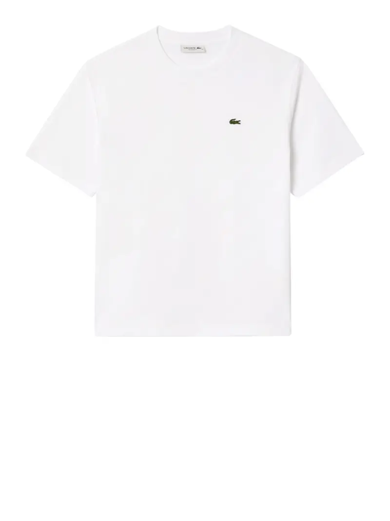 t-shirt lacoste da donna - bianco