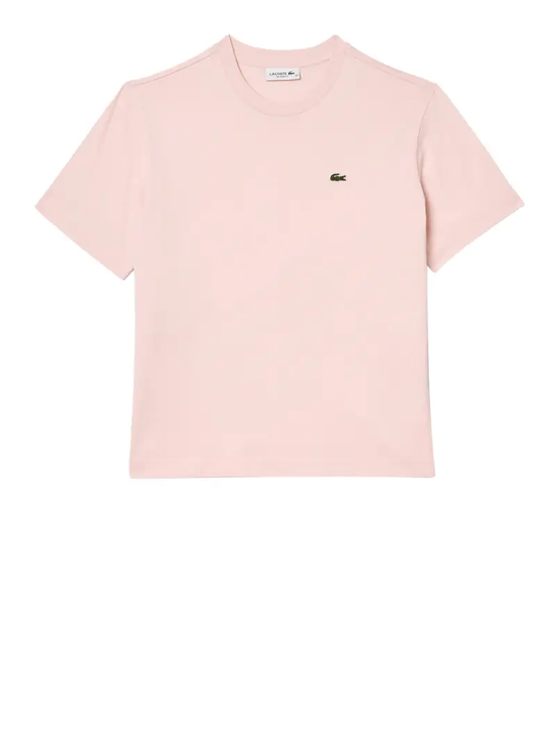 t-shirt lacoste da donna - rosa