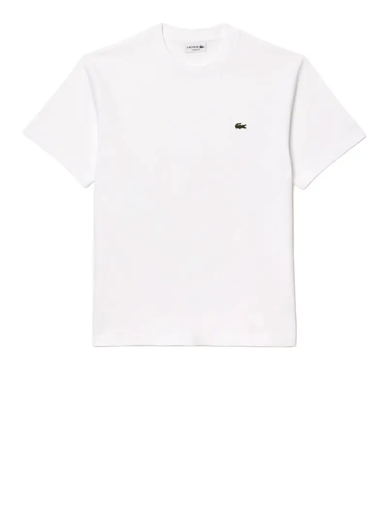 t-shirt lacoste da uomo - bianco