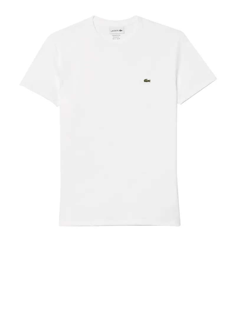 t-shirt lacoste da uomo - bianco