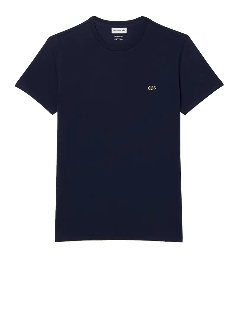 t-shirt lacoste da uomo - blu