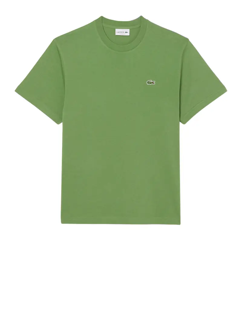 t-shirt lacoste da uomo - verde