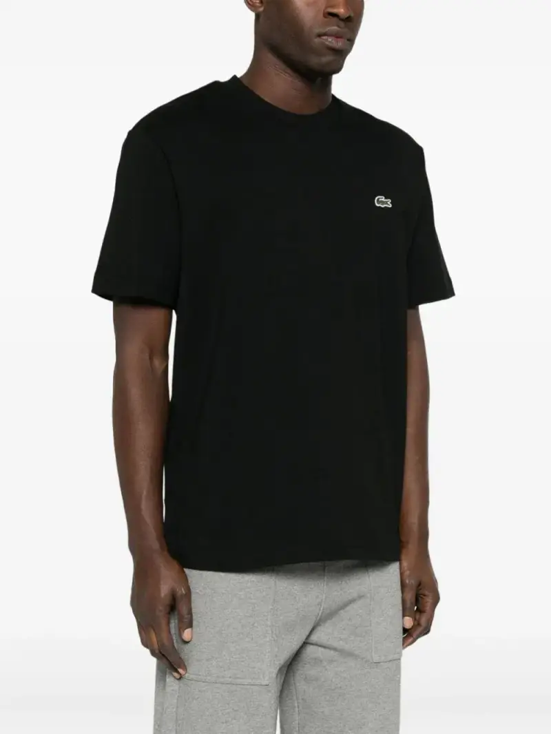 Lacoste T-shirt Nero 4063021 miniatura 3