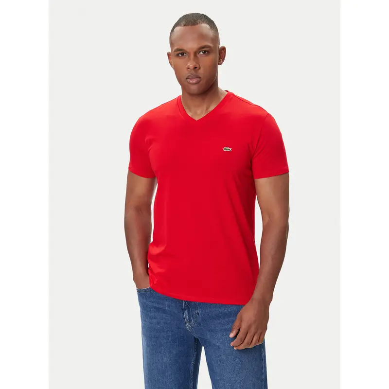 Lacoste T-shirt Rosso 3200177