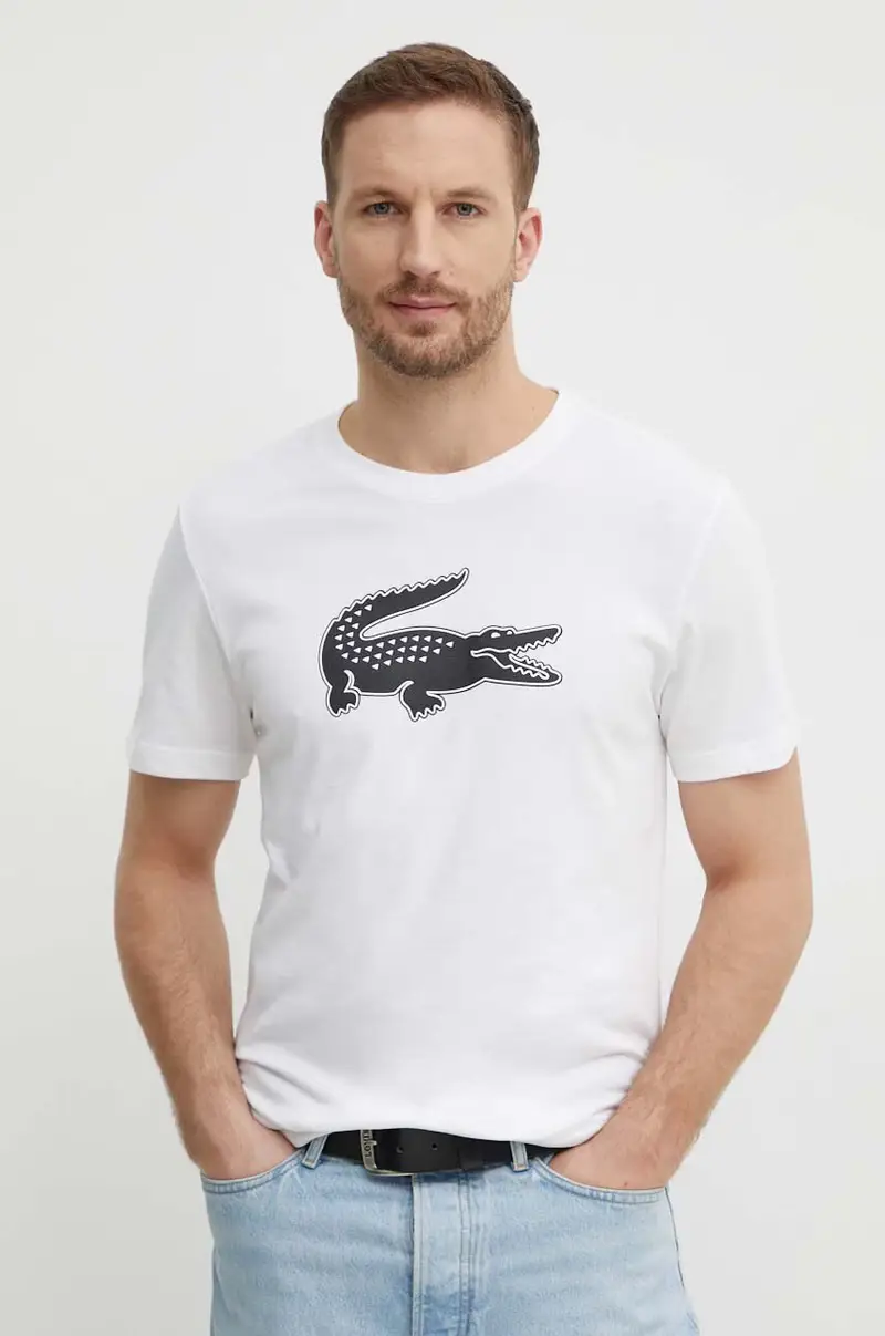 Lacoste T-shirt Uomo Beige 3423353