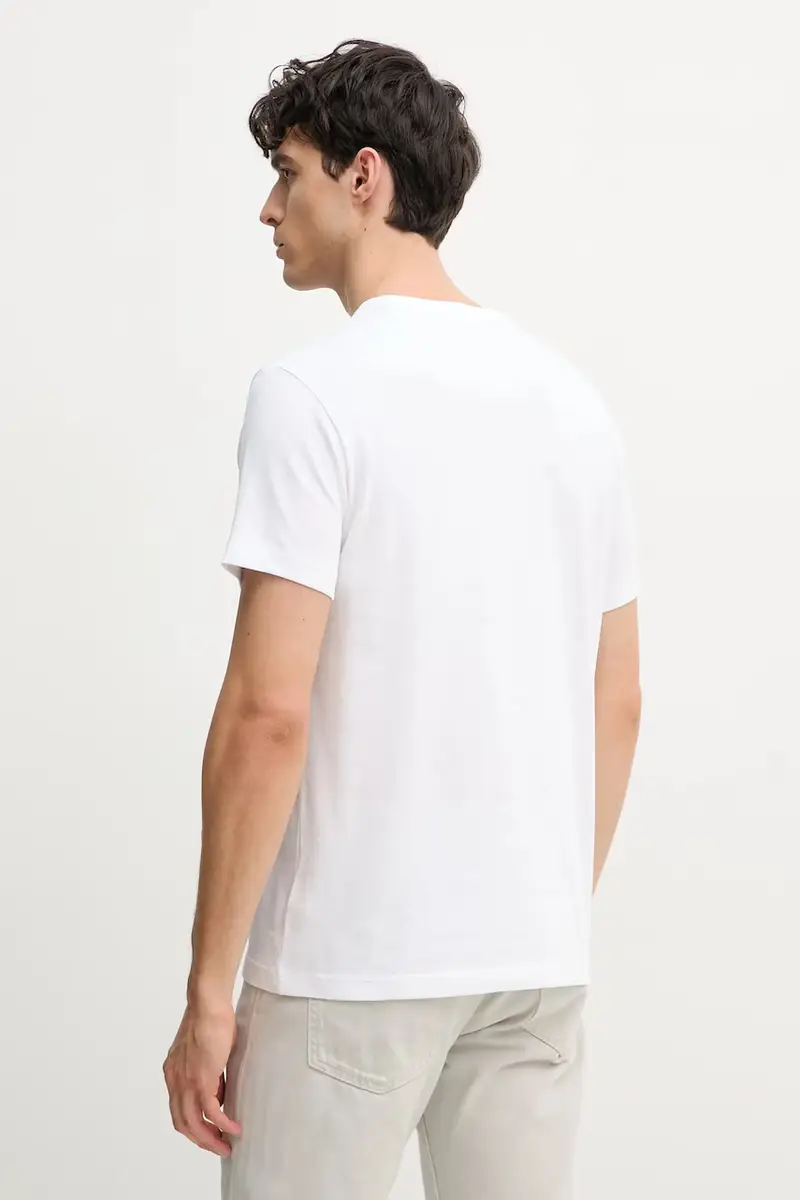 Lacoste T-shirt Uomo Bianco 3423583 miniatura 3