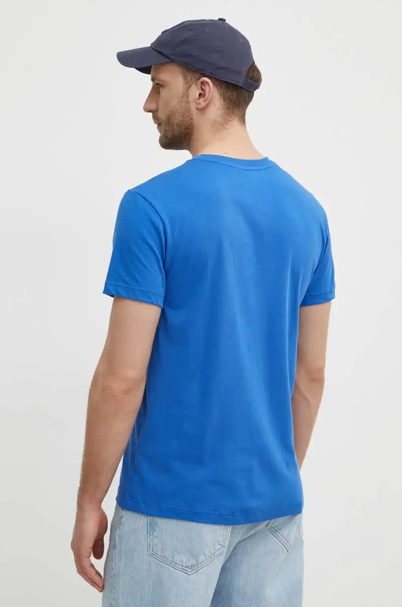 Lacoste T-shirt Uomo Blu 3423673 miniatura 3