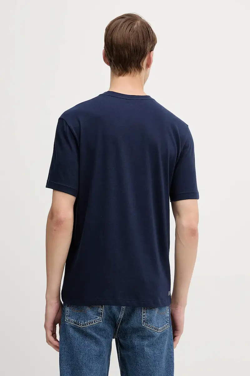 Lacoste T-shirt Uomo Blu 2700423 miniatura 3