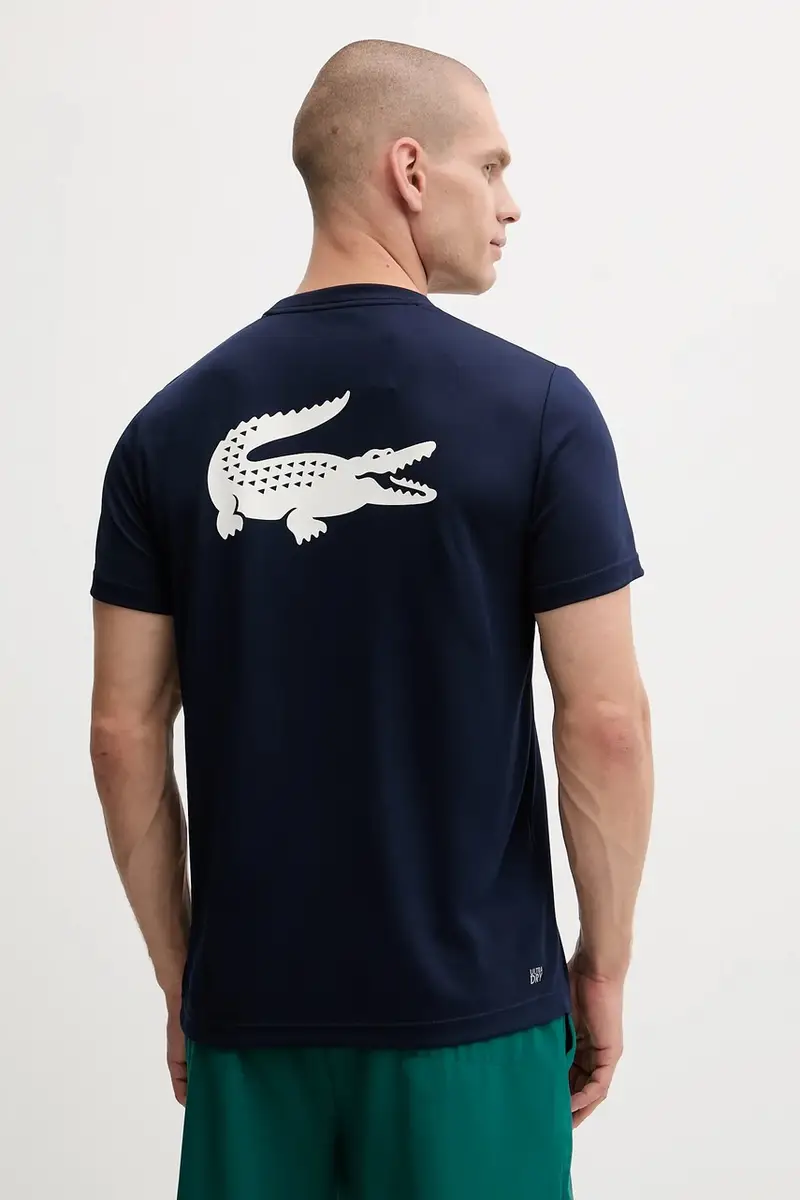 Lacoste T-shirt Uomo Blu 3424097 miniatura 3