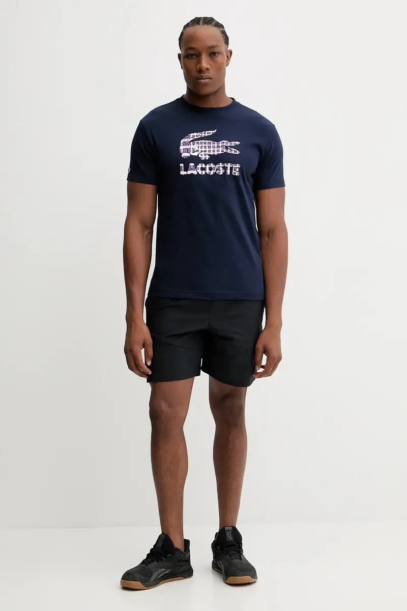 Lacoste T-shirt Uomo Blu 3424111 miniatura 2