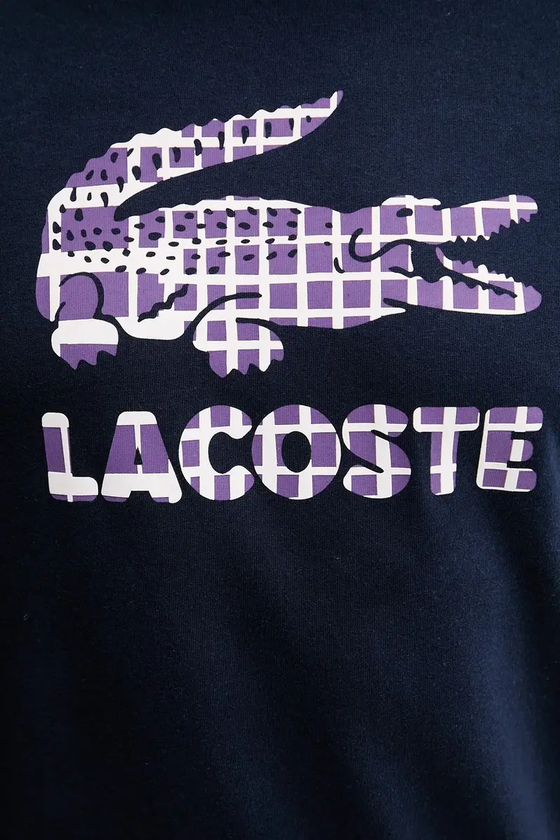 Lacoste T-shirt Uomo Blu 3424111 miniatura 5