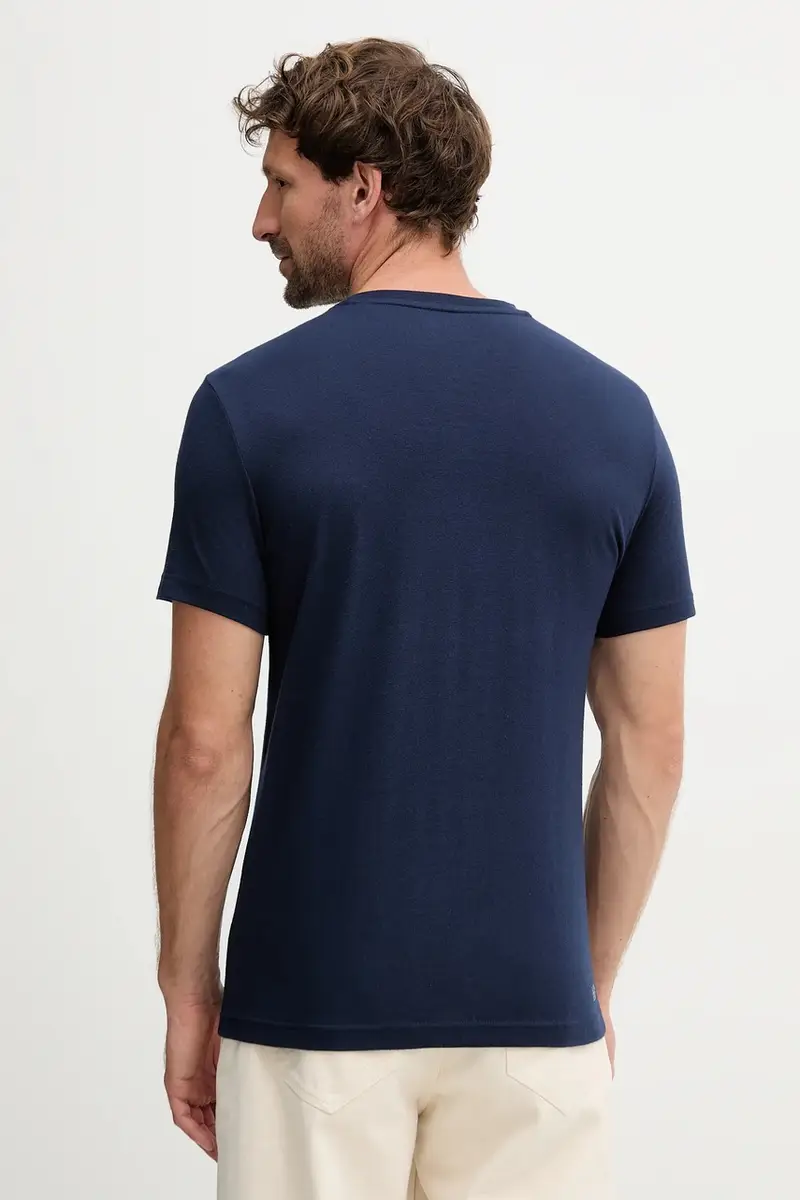 Lacoste T-shirt Uomo Blu 3424112 miniatura 3