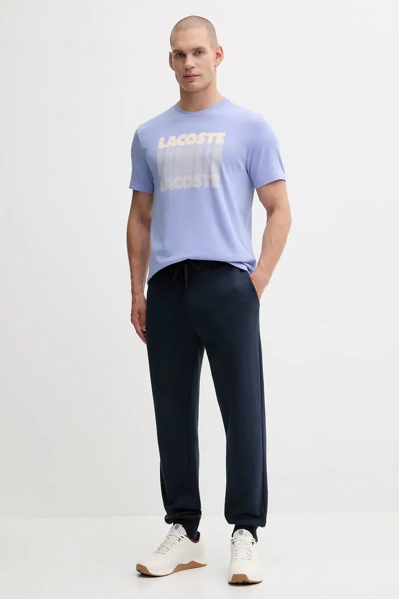 Lacoste T-shirt Uomo Blu 3423714 miniatura 2