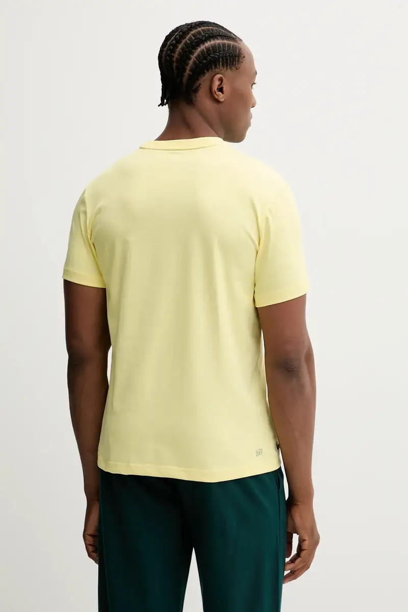 Lacoste T-shirt Uomo Giallo 3424426 miniatura 3