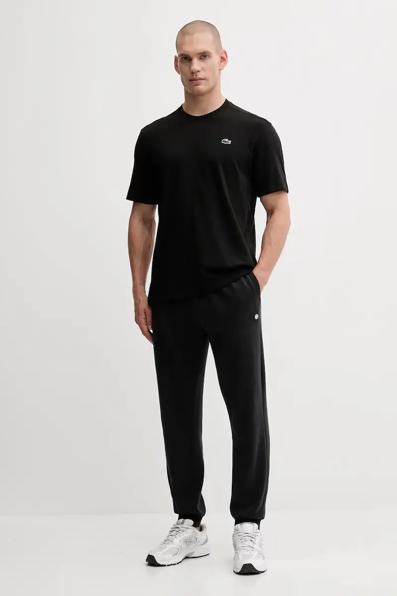 Lacoste T-shirt Uomo Nero 3624091 miniatura 2