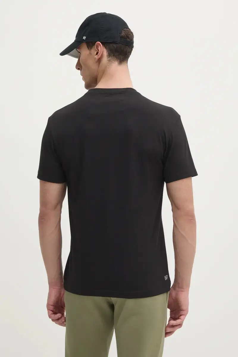 Lacoste T-shirt Uomo Nero 3149399 miniatura 3