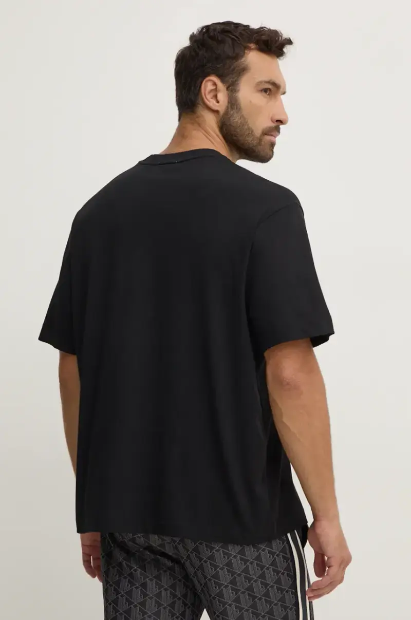 Lacoste T-shirt Uomo Nero 2722557 miniatura 3