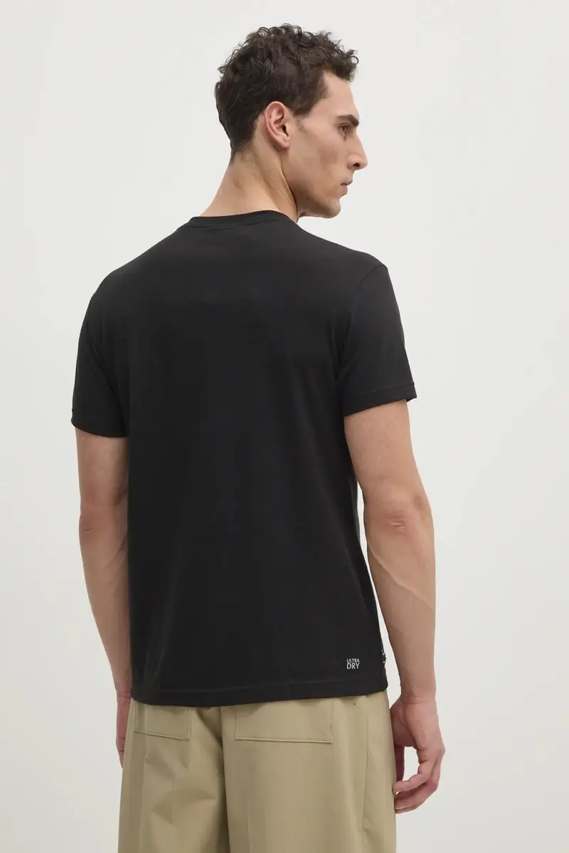 Lacoste T-shirt Uomo Nero 3426738 miniatura 3