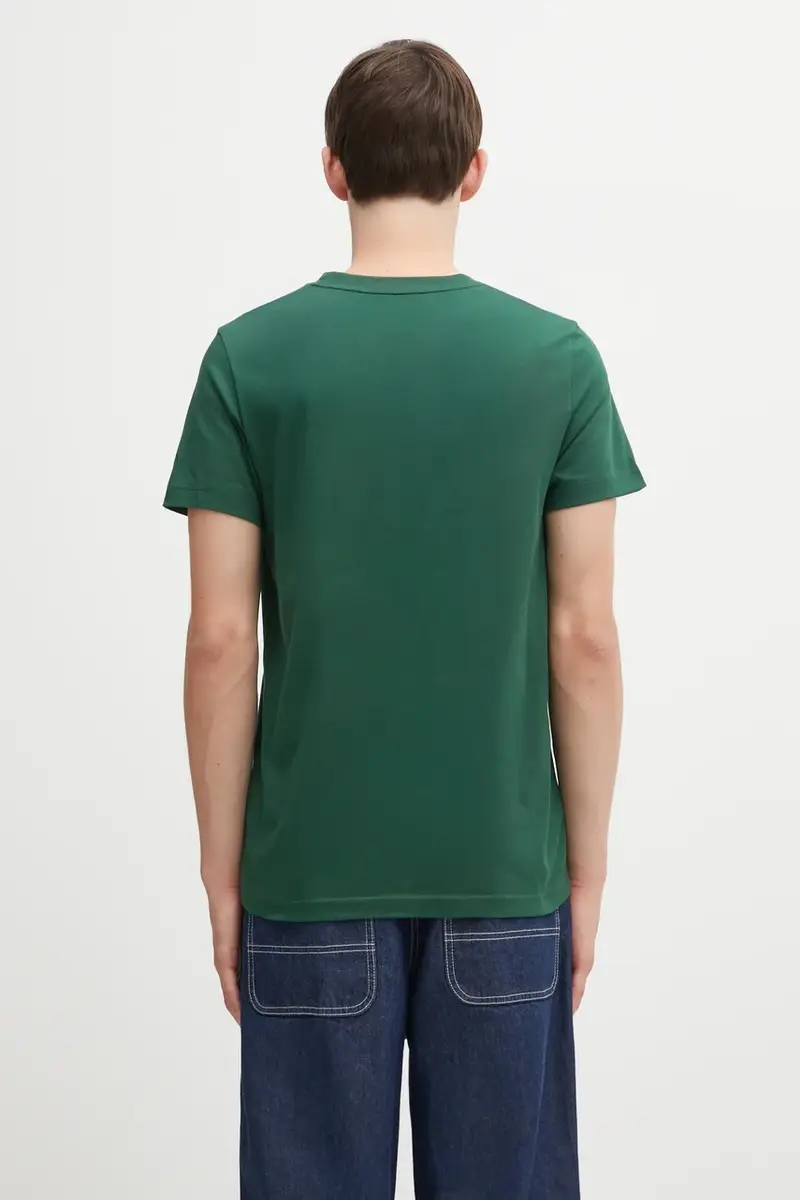 Lacoste T-shirt Uomo Verde 3406977 miniatura 3