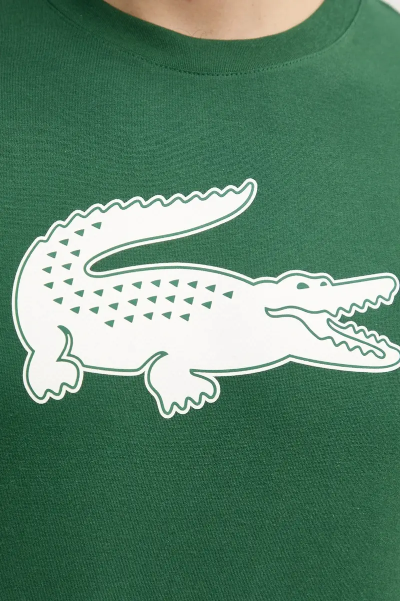 Lacoste T-shirt Uomo Verde 3427733 miniatura 5