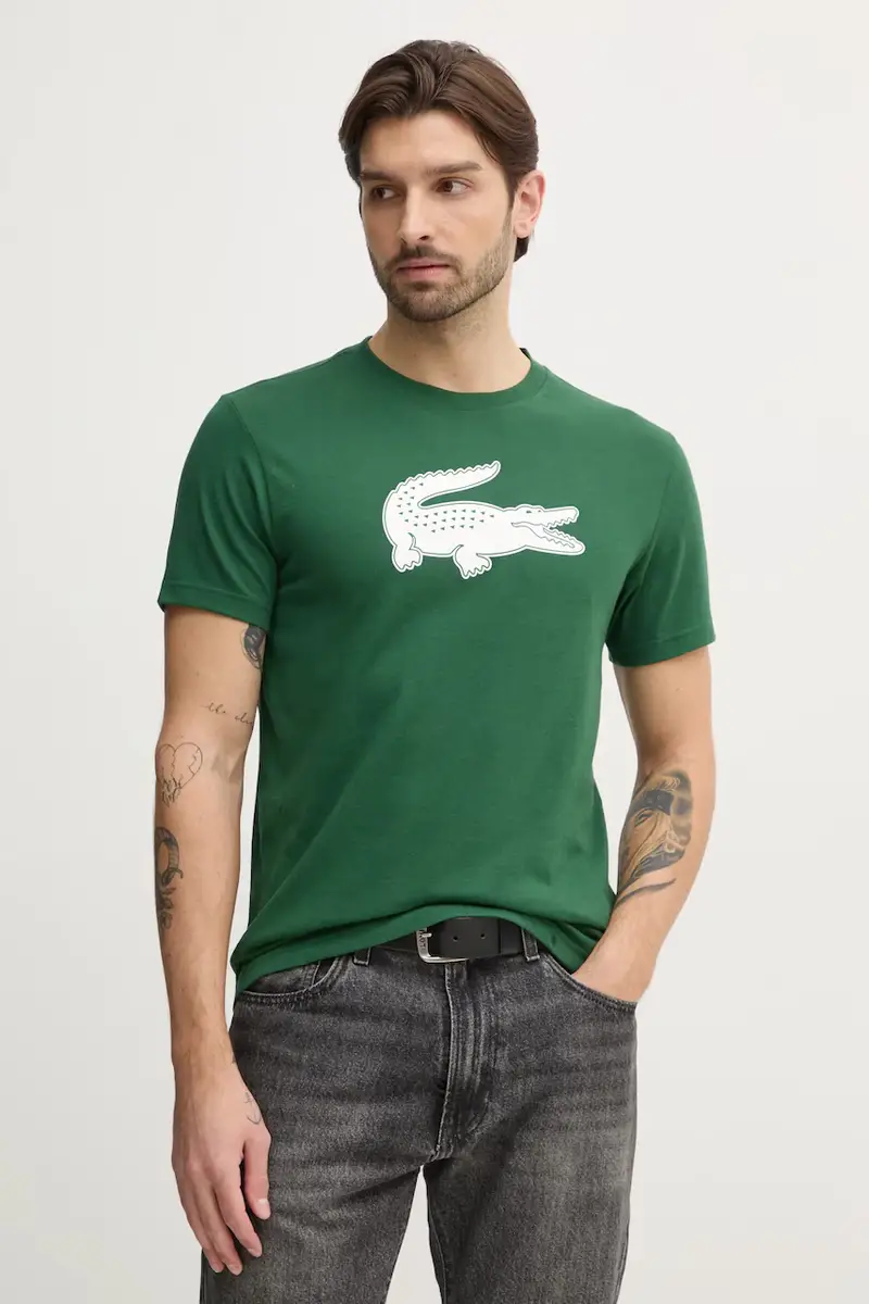 Lacoste T-shirt Uomo Verde 3427733