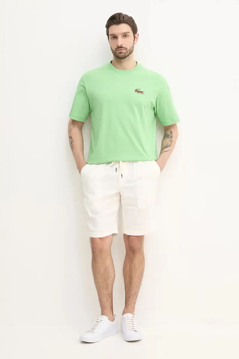 Lacoste T-shirt Uomo Verde 2722622 miniatura 2