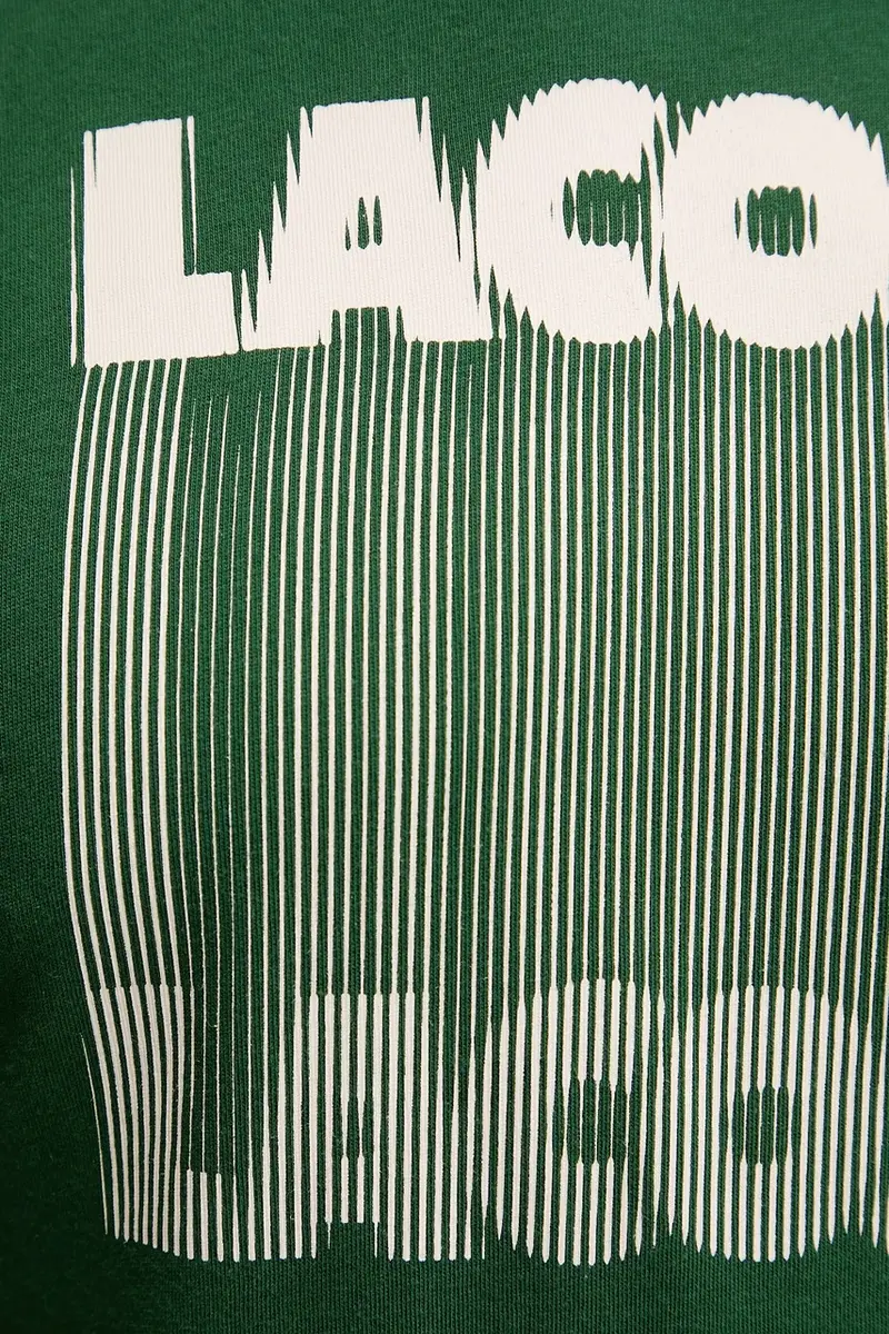 Lacoste T-shirt Uomo Verde 3427790 miniatura 5