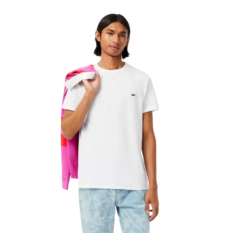 Lacoste T-shirt Uomo Bianco 3442033