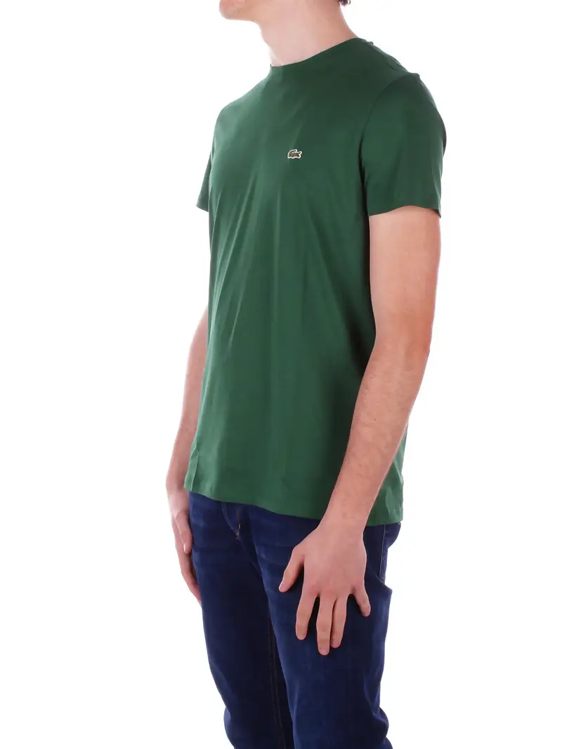 Lacoste T-shirt Uomo Verde 3413225 miniatura 2