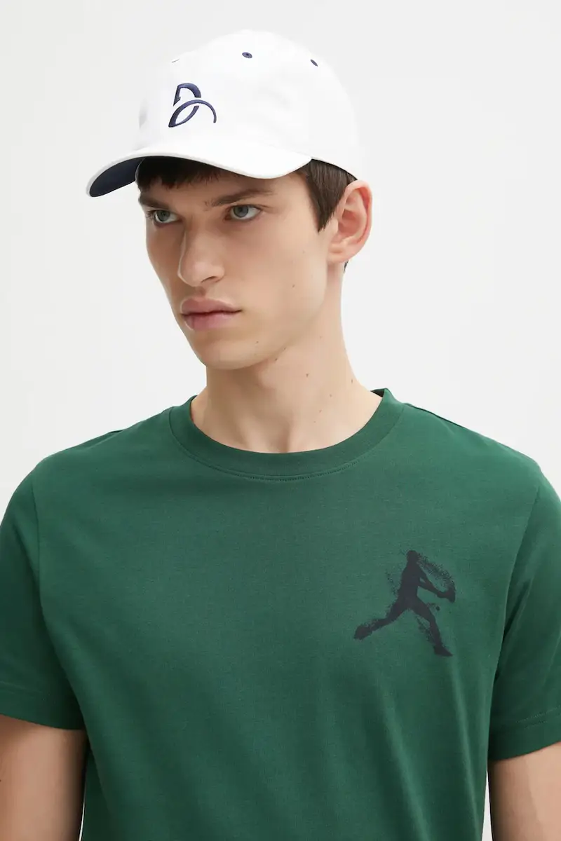Lacoste T-shirt Verde 3973362 miniatura 4