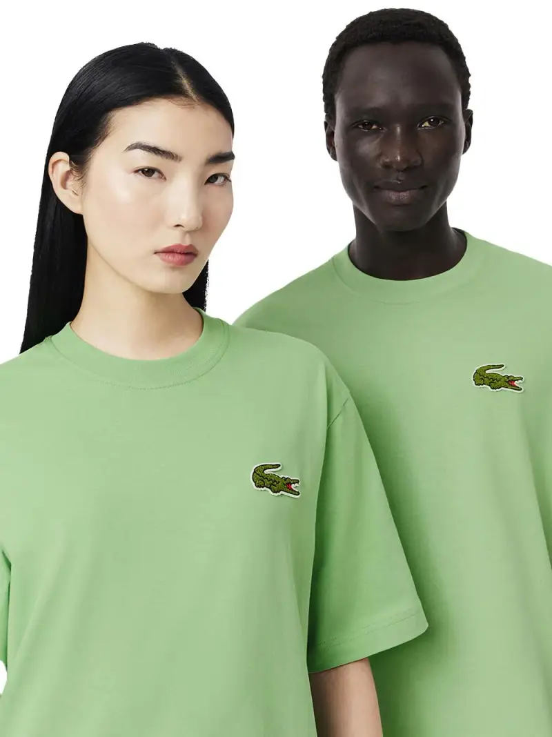 Lacoste T-shirt Verde 2531838 miniatura 3