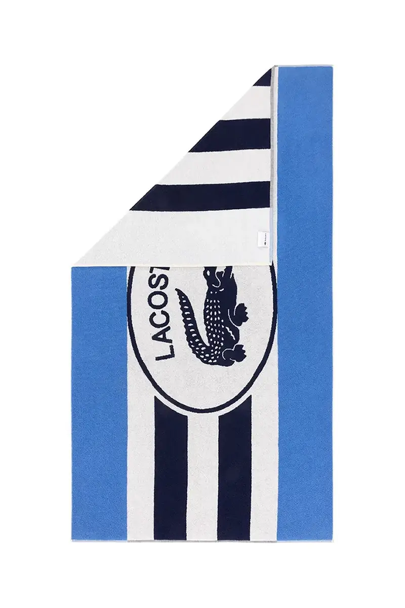 telo mare in cotone L BADGE Marine 90 x 160 cm colore blu miniatura 2