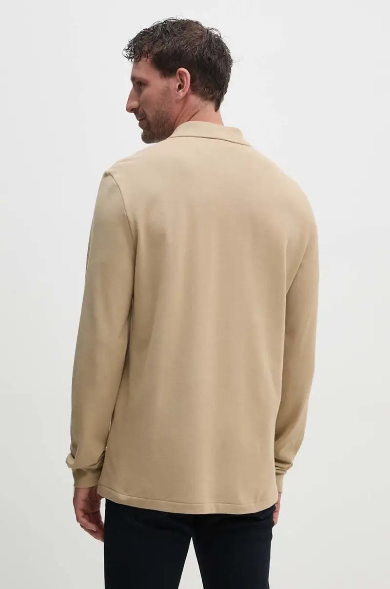 Lacoste Top Uomo Beige 3423367 miniatura 3