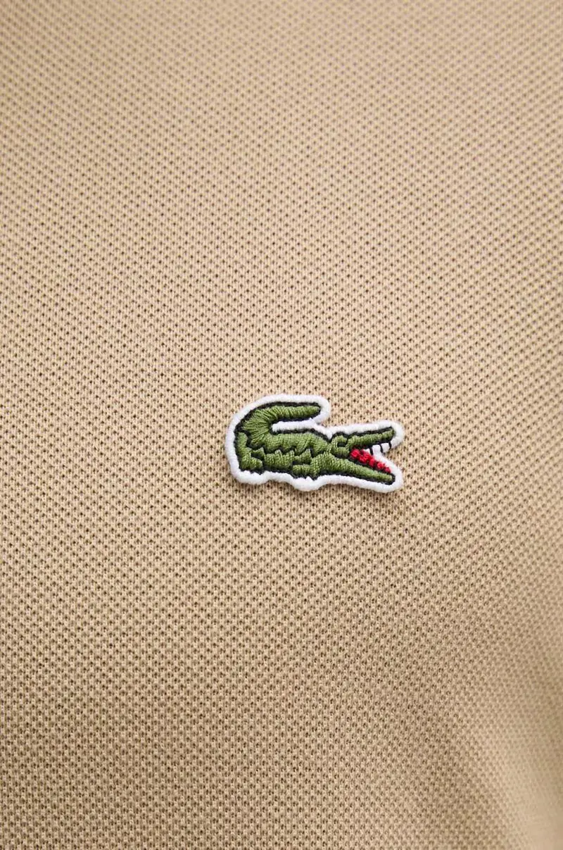 Lacoste Top Uomo Beige 3423367 miniatura 5