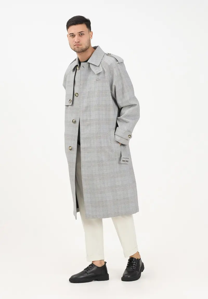 Lacoste Trench Uomo Verde 3817511 miniatura 2
