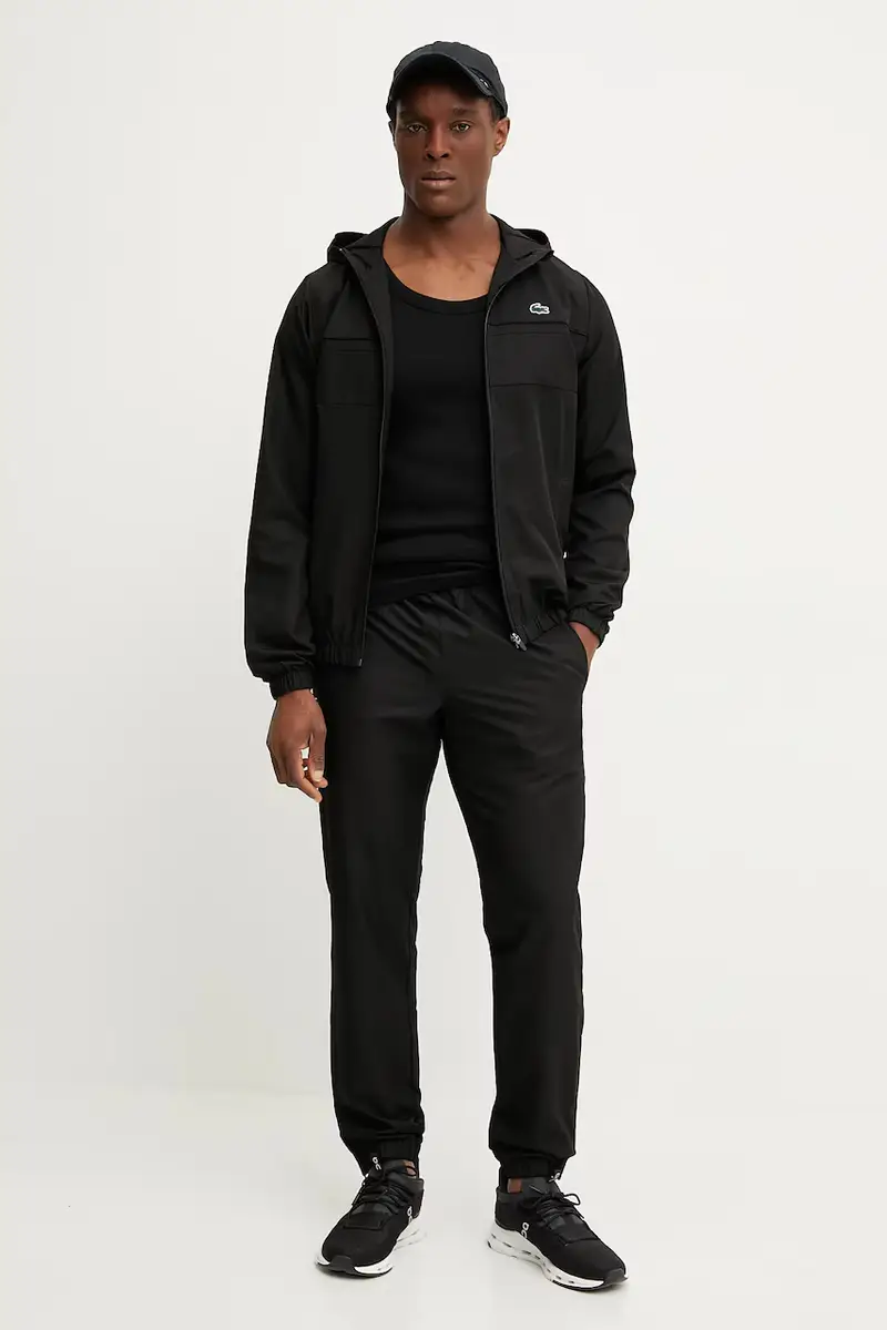 tuta da ginnastica uomo colore nero WH2661