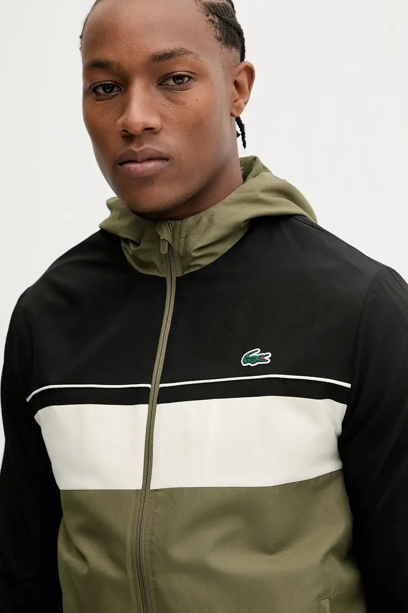 tuta da ginnastica uomo colore nero WH2661 Verde miniatura 5