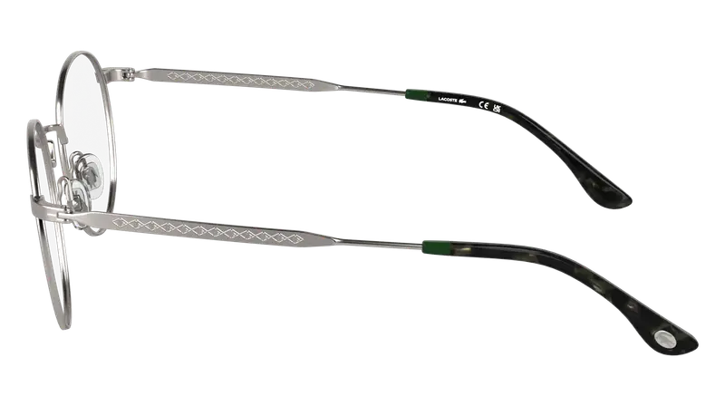Lacoste Unisex L2308 033 Montature da vista Metallo Canna di fucile Squadrata Normale miniatura 2
