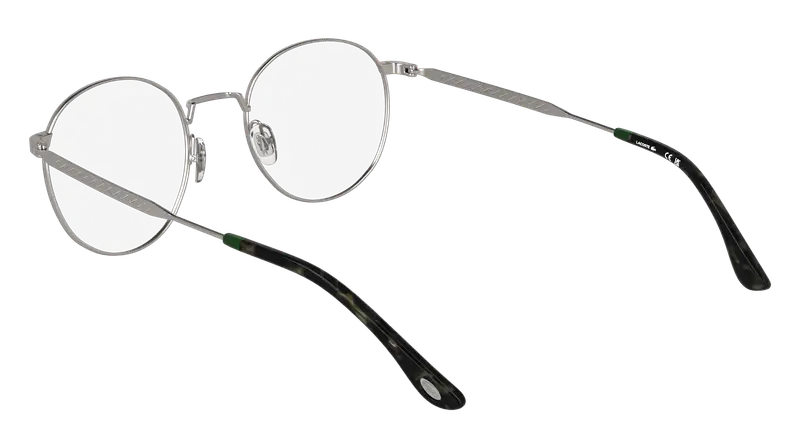 Lacoste Unisex L2308 033 Montature da vista Metallo Canna di fucile Squadrata Normale miniatura 3