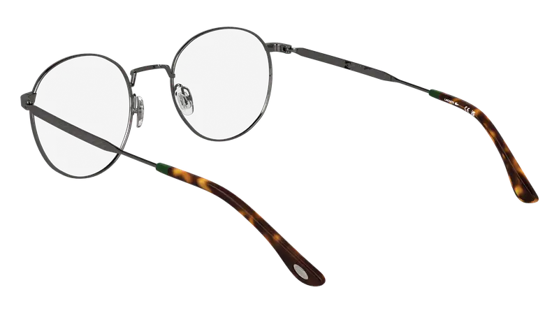 Lacoste Unisex L2308 035 Montature da vista Metallo Canna di fucile Squadrata Normale miniatura 3