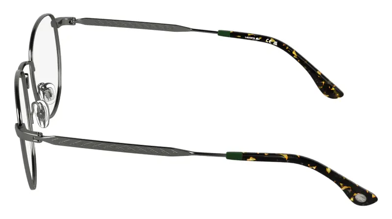 Unisex L2315 035 Montature da vista Metallo Canna di fucile Squadrata Normale miniatura 3