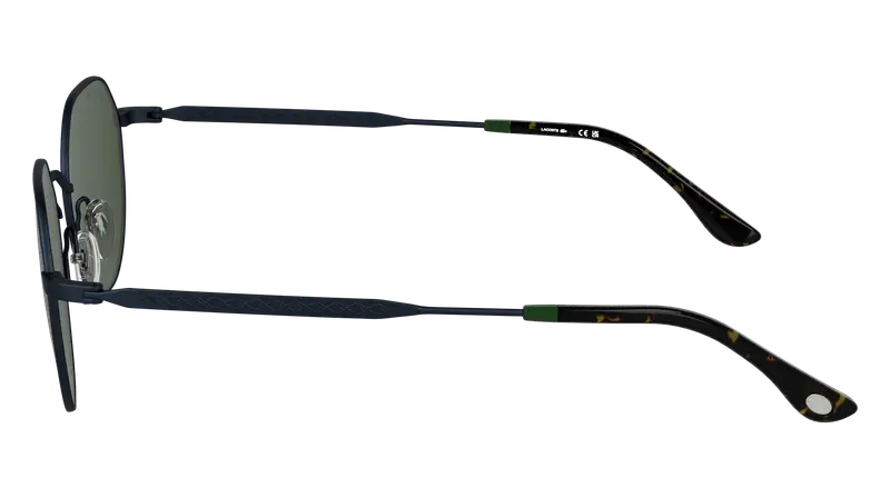 Lacoste Unisex L268S 410 Occhiali da sole Metallo Blu Squadrata Normale miniatura 2