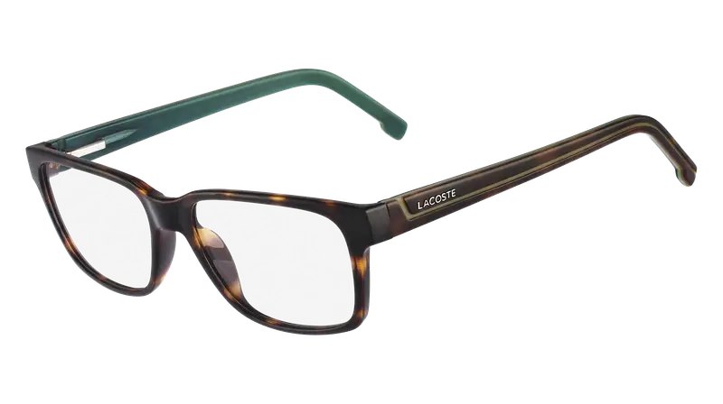 Lacoste Unisex L2692 214 Montature da vista Iniettato Havana  Squadrata Normale Fotocromatiche